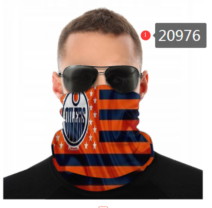 Oilers Face Scarf 020976 (Pls Check Description For Details)Oilers Face Mask Kerchief